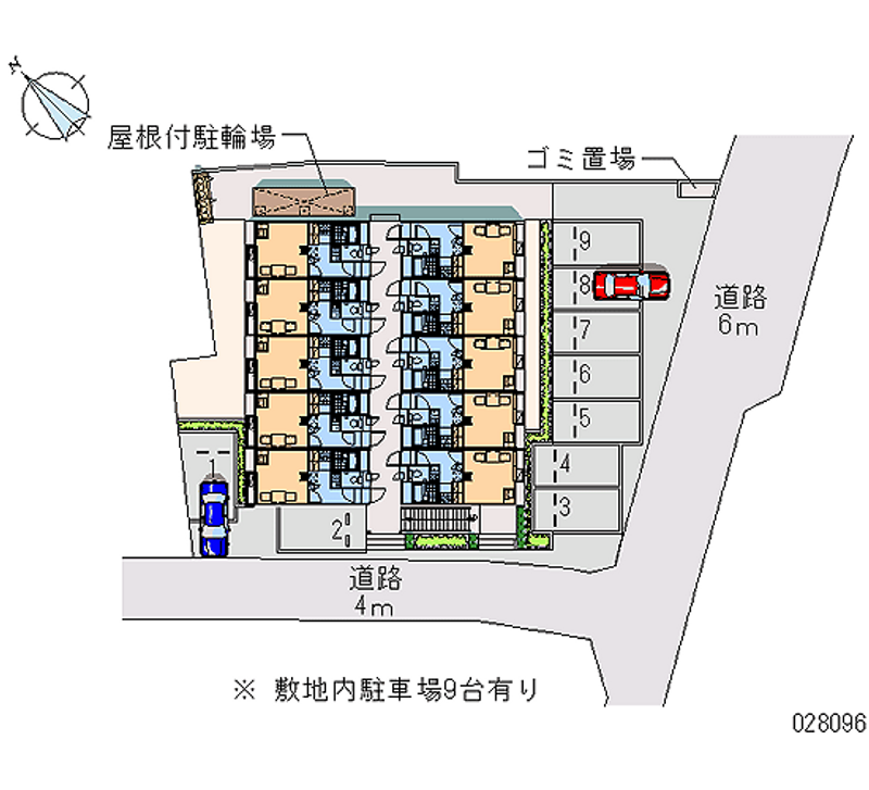 28096 Monthly parking lot