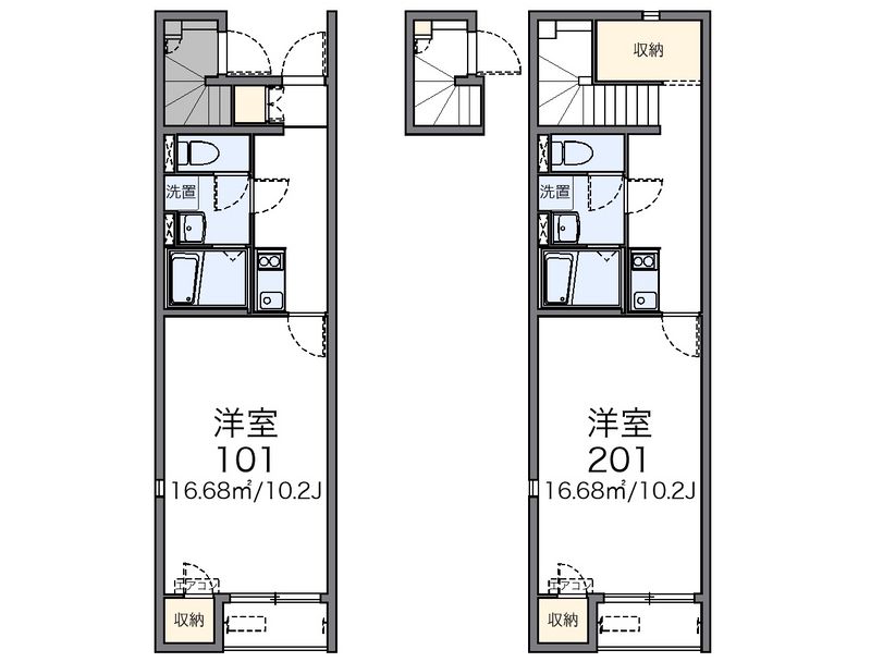 レオネクストウイロウⅥ 間取り