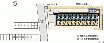 21113 Monthly parking lot