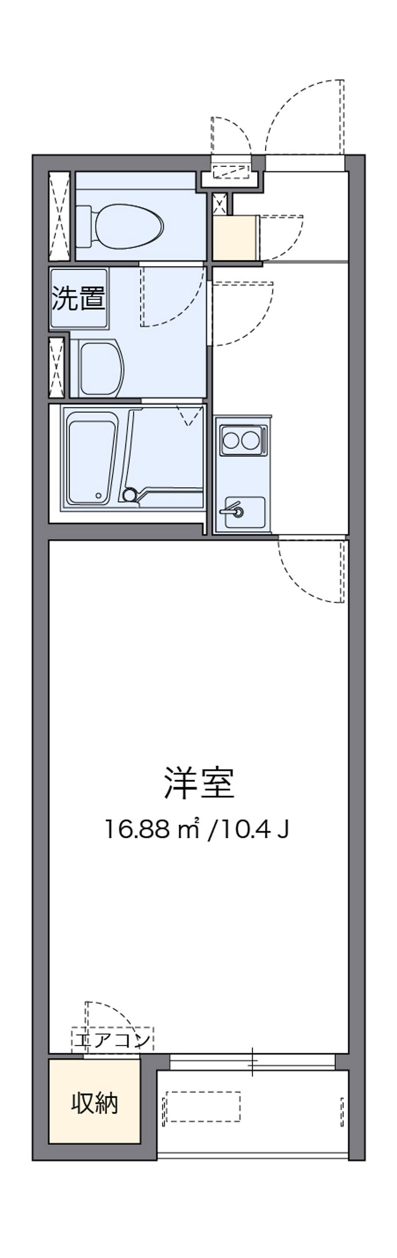 クレイノルミエールⅢ 間取図