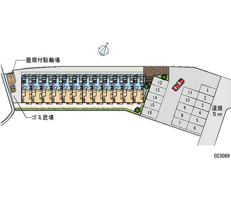 23069月租停車場