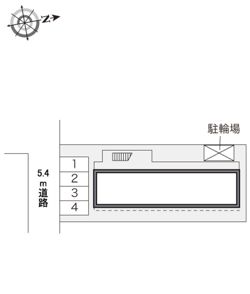 レオパレスアクアフラッツ 配置図