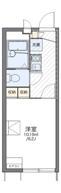 レオパレスＩ　Ｋ　Ｉ　１ 間取り図