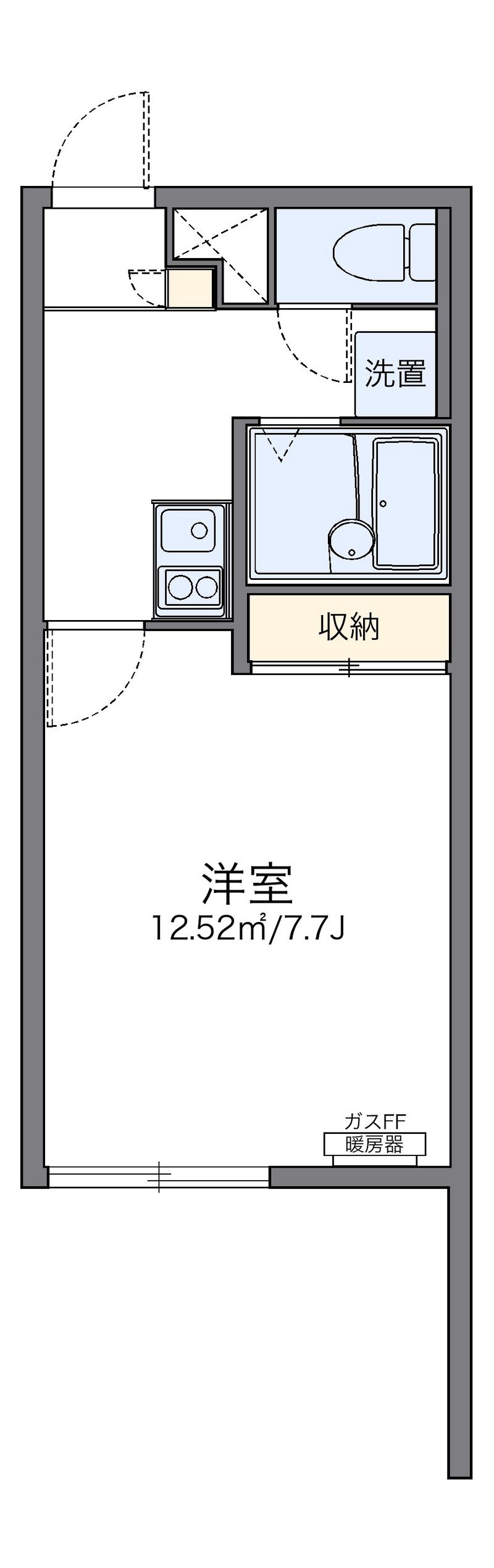 レオパレスＭＹＫ 間取り
