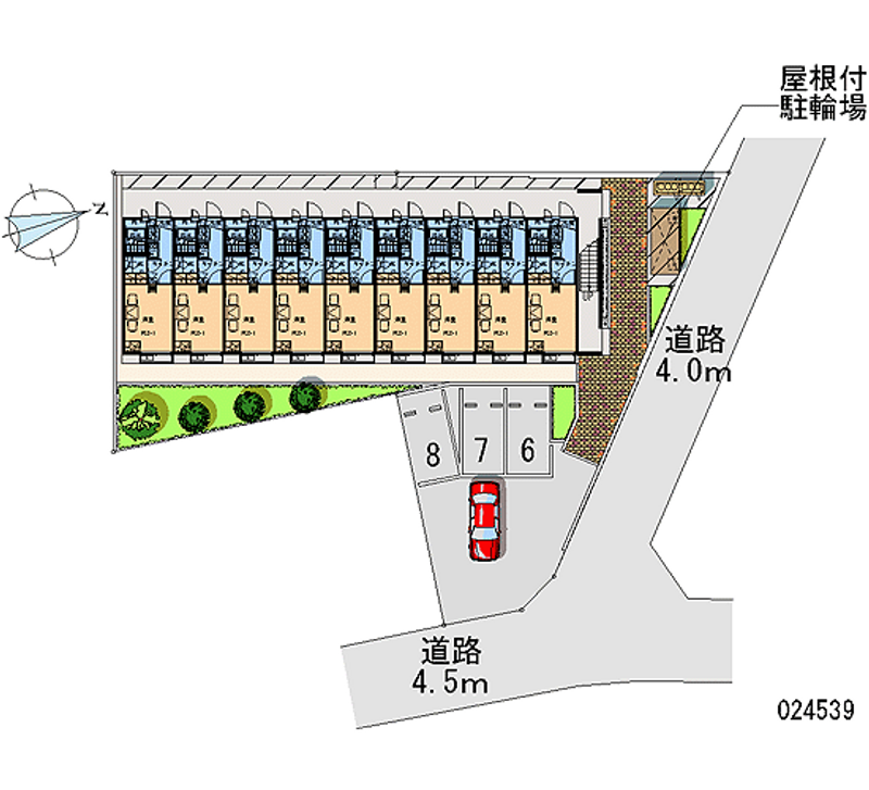 24539月租停车场