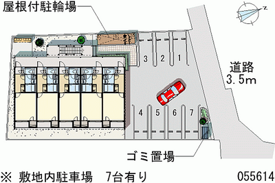 55614 Monthly parking lot