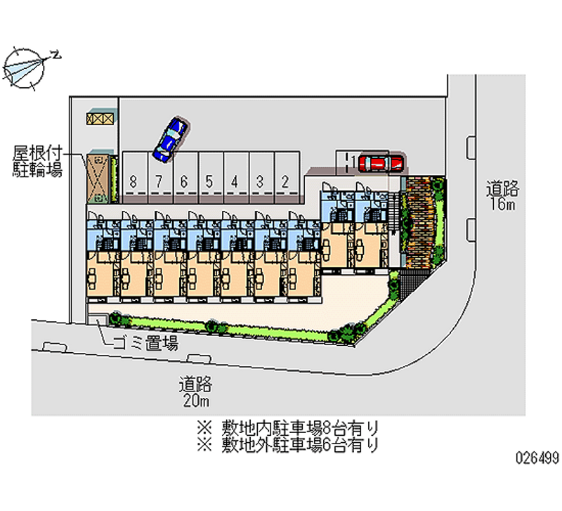 26499 Monthly parking lot