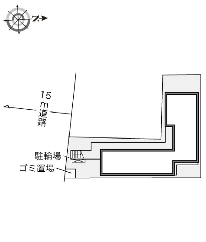 レオパレスＫＭＳ 配置図
