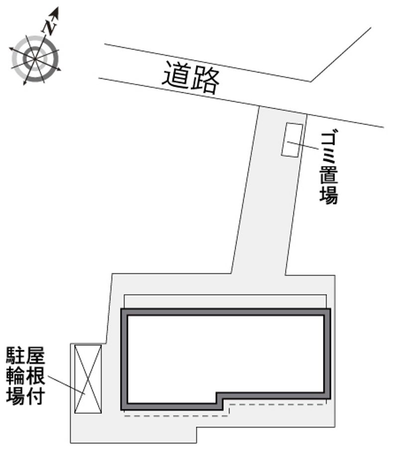 レオパレスアモーレ 配置図