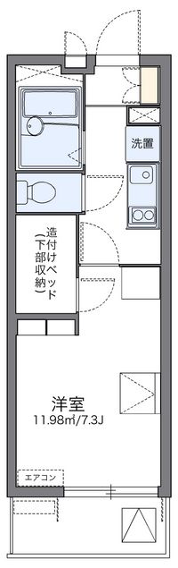 レオパレスさくらⅡ 間取り図