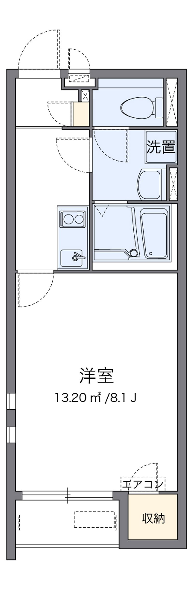 クレイノサラン 間取図