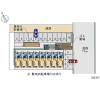 15707 Monthly parking lot