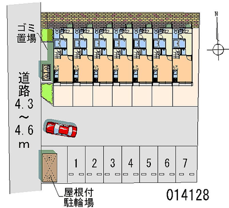 レオパレスエスエス 区画図