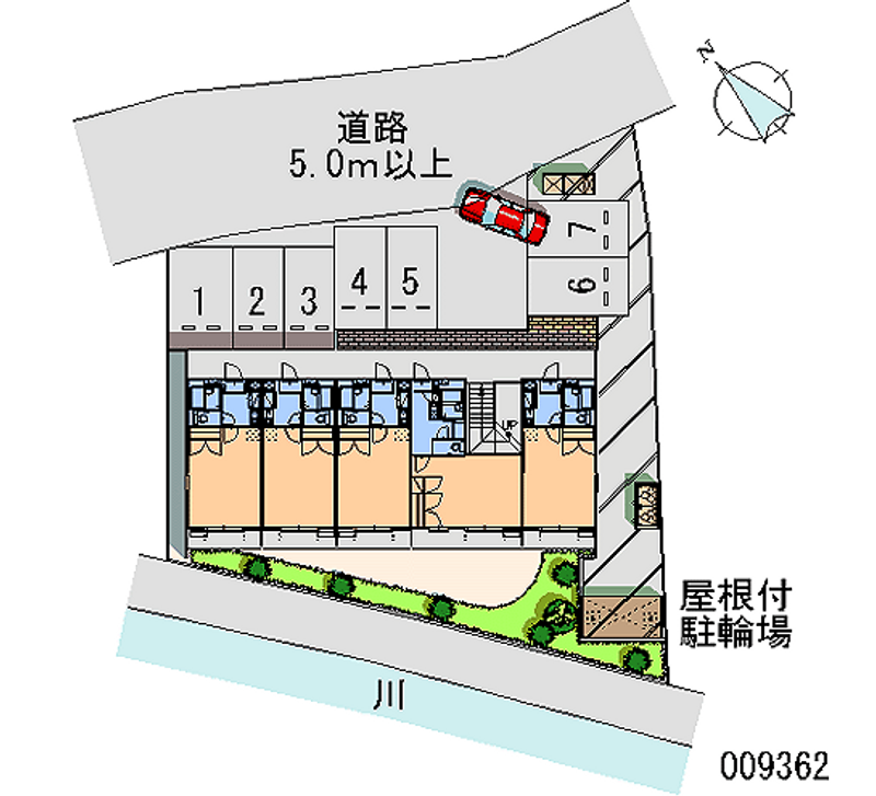 レオパレスタカダ 月極駐車場