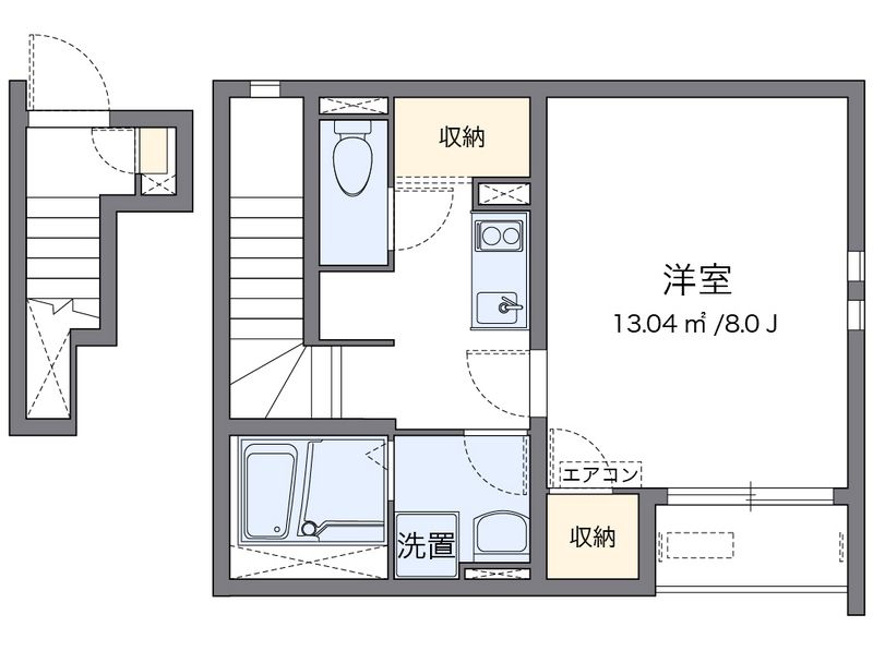 クレイノヤマボウシ 間取図