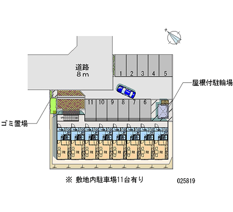 25819月租停車場