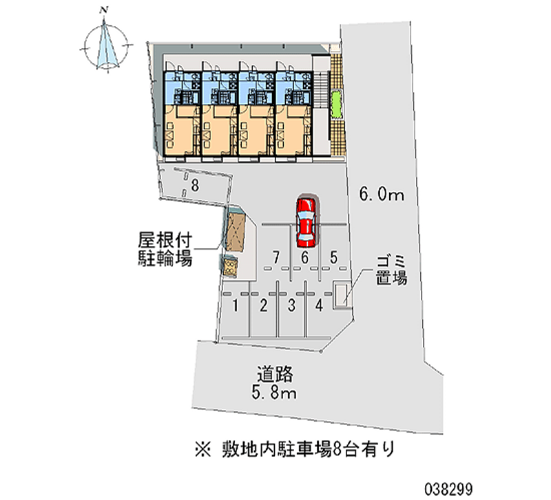 38299 Monthly parking lot