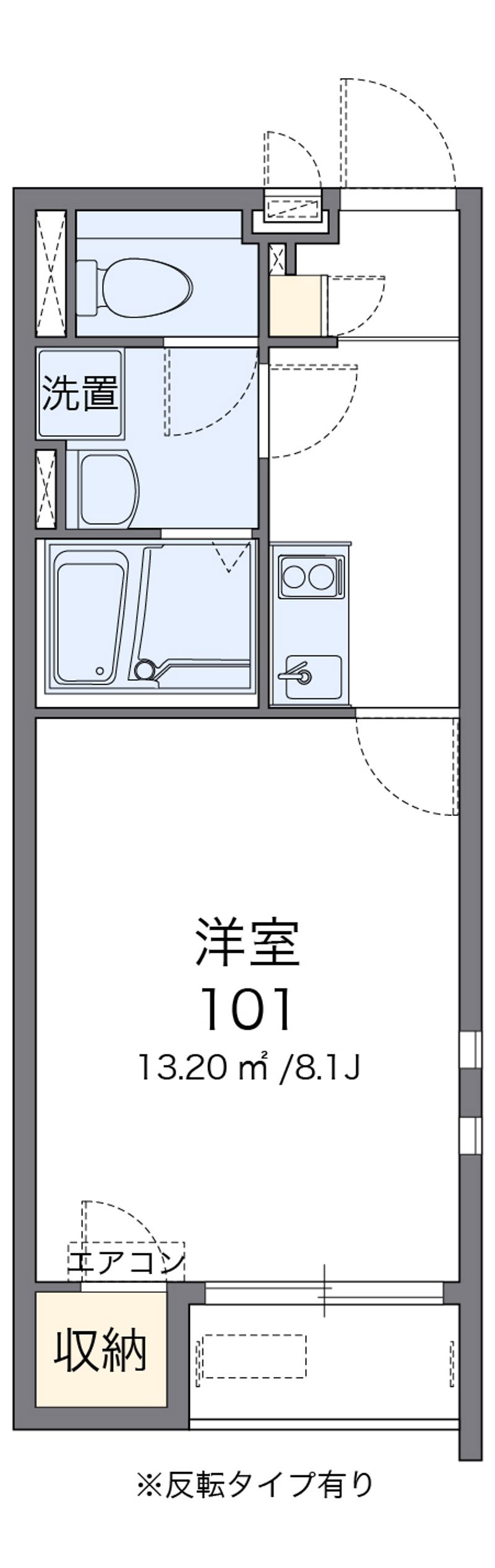 クレイノＨＡＹＡＳＨＩ　Ⅲ 間取図
