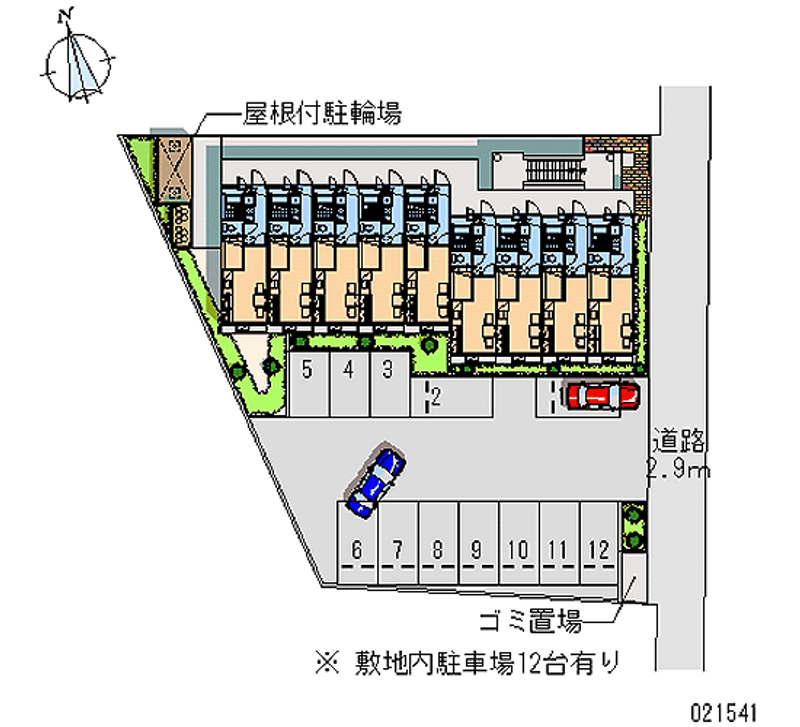 21541 Monthly parking lot