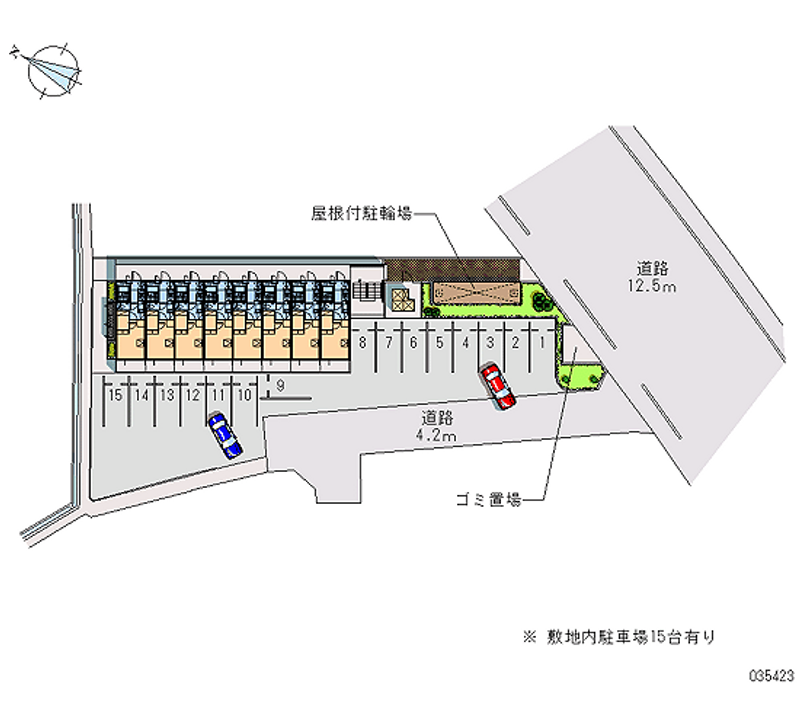 レオパレスＮＩＳＨＩＭＵＲＡ 共用部分