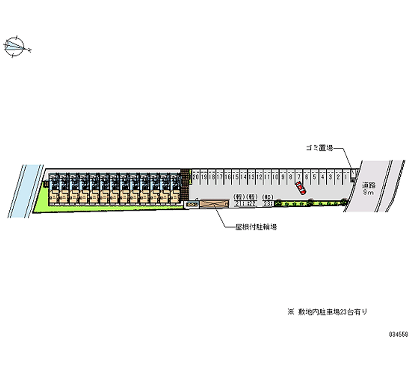 34559 bãi đậu xe hàng tháng