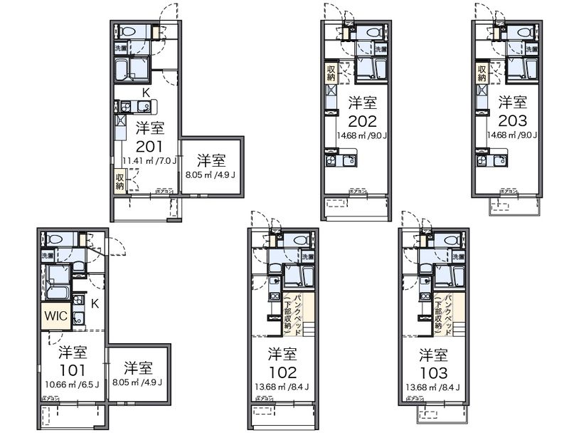 レオネクストミューズ 間取図