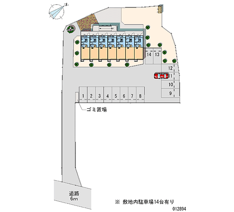 レオパレスＦＵＫＡＹＡ 月極駐車場