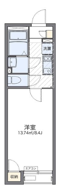 レオネクストショールマーシュⅡ 間取り図