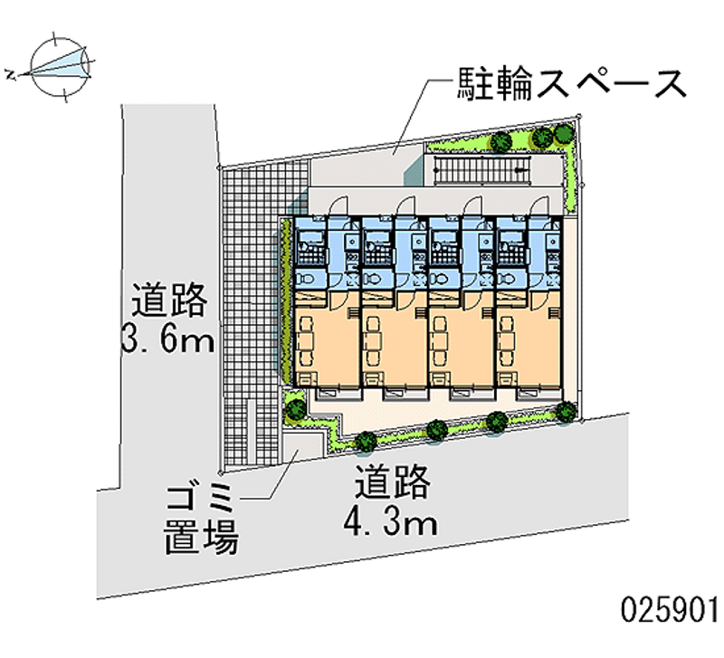 区画図