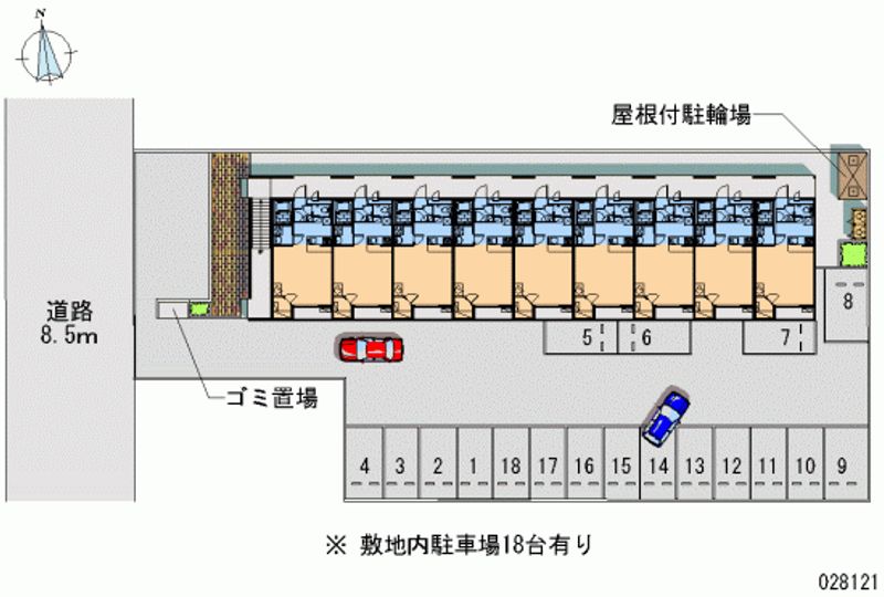 28121 Monthly parking lot