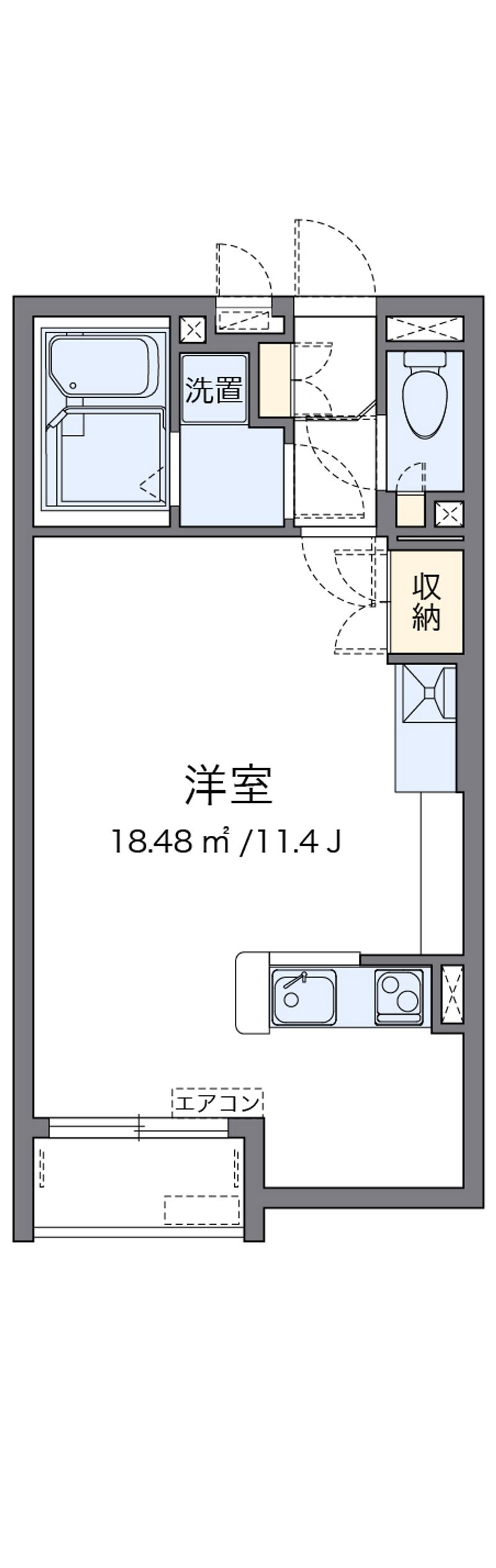 レオネクストピオニー橋本 間取図