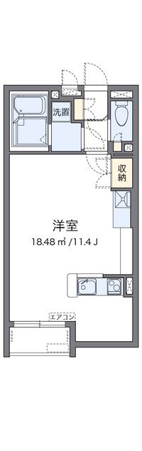 レオネクストピオニー橋本 間取り図