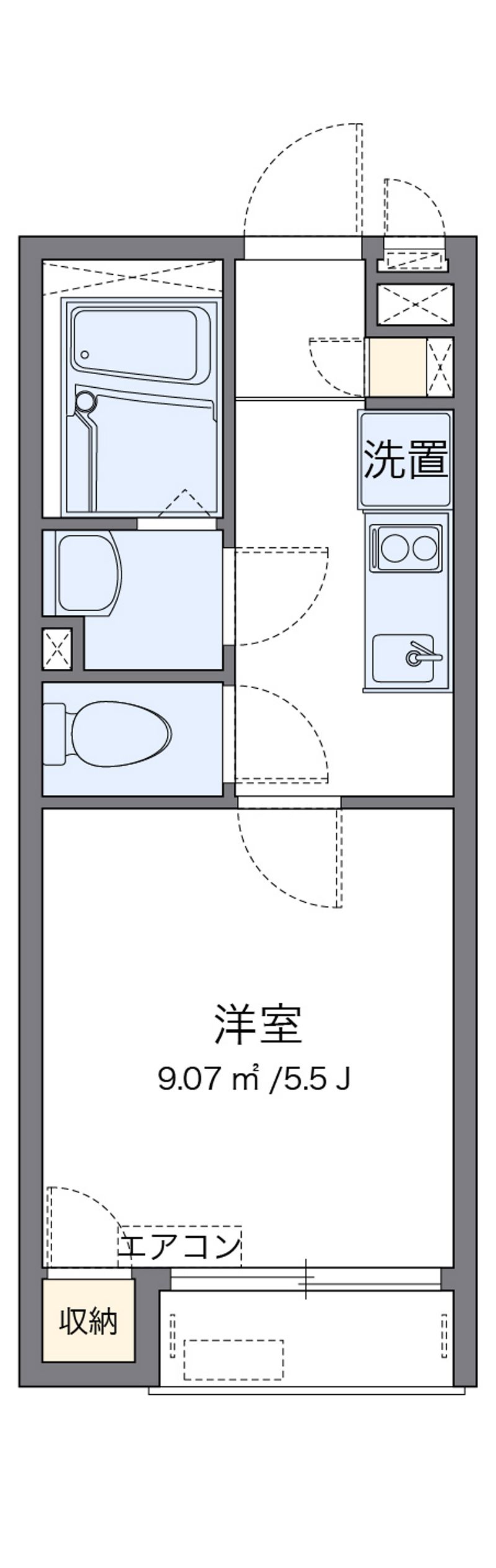 レオネクストグランデ上大岡 間取図