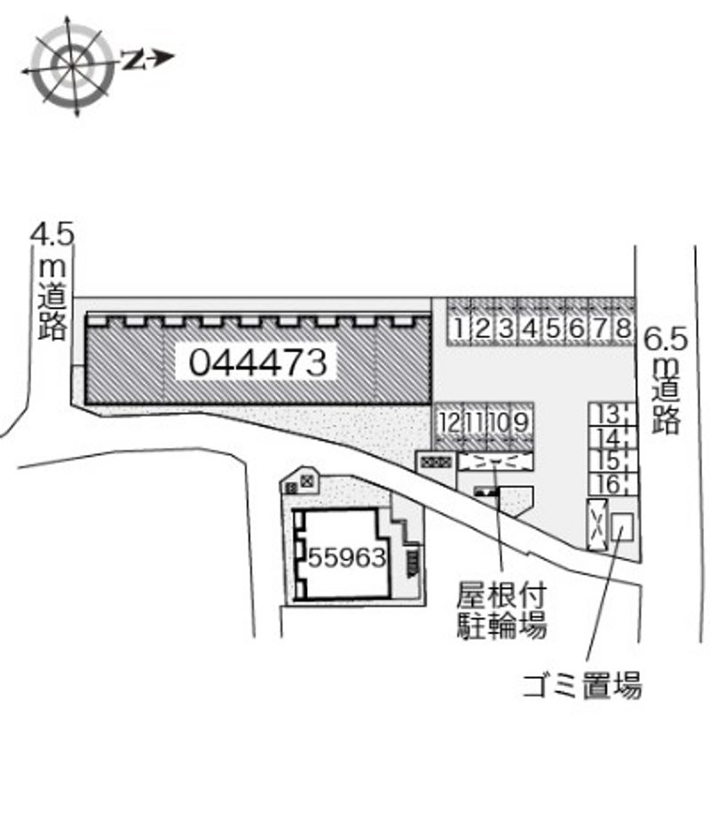 レオネクストエアル 駐車場