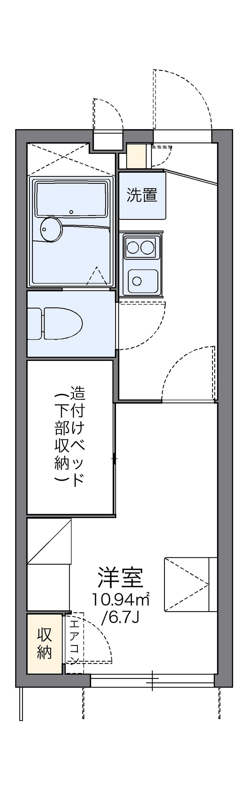 leopalace Saganaka Floor plan