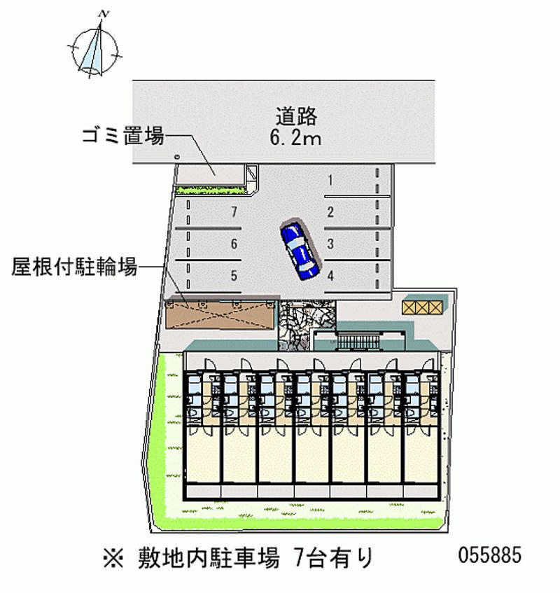 クレイノＳＯＬＵＴＩＯＮＳⅥ 月極駐車場