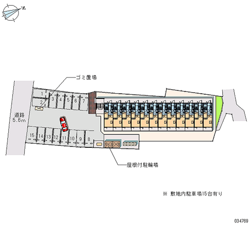 レオパレスあめや　Ｍ＆Ｙ 月極駐車場