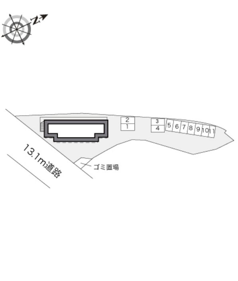 レオパレスＡＴＬＡＳ 駐車場