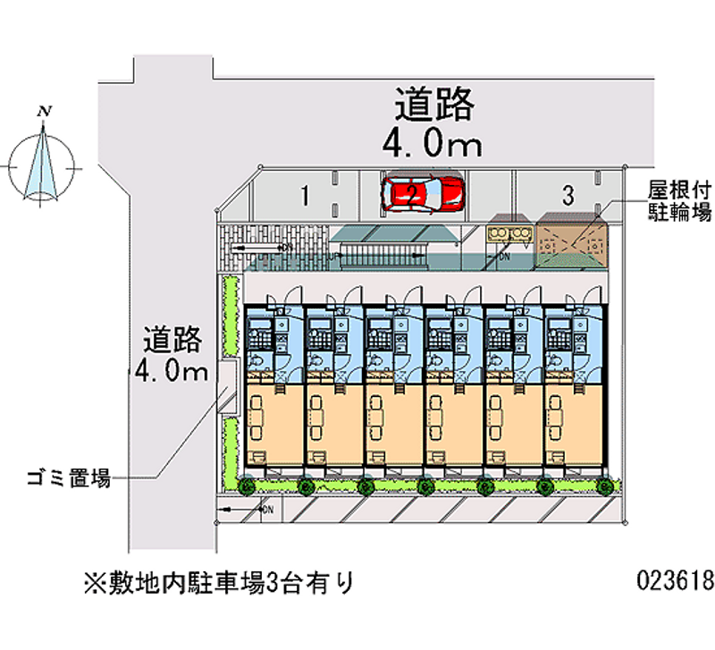 23618 bãi đậu xe hàng tháng