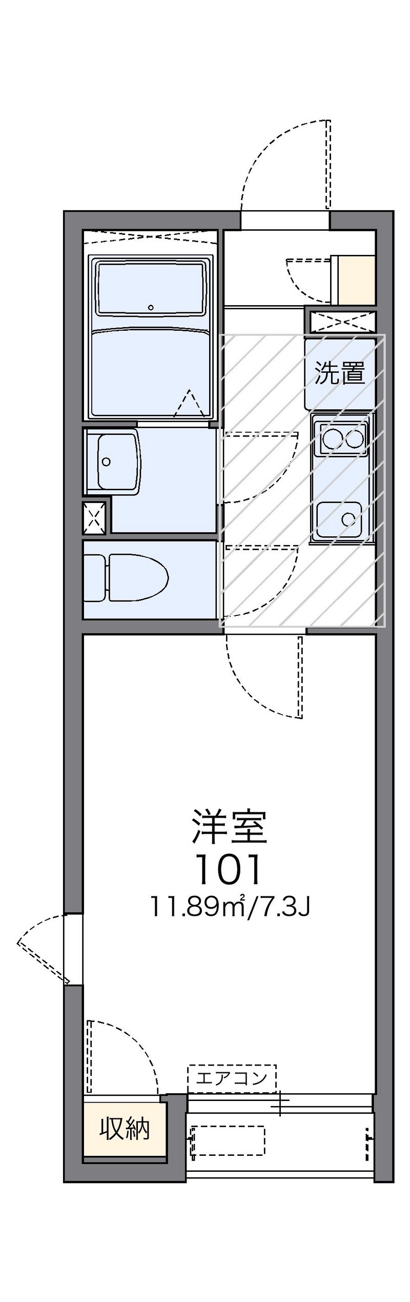 レオネクスト中海岸 間取図