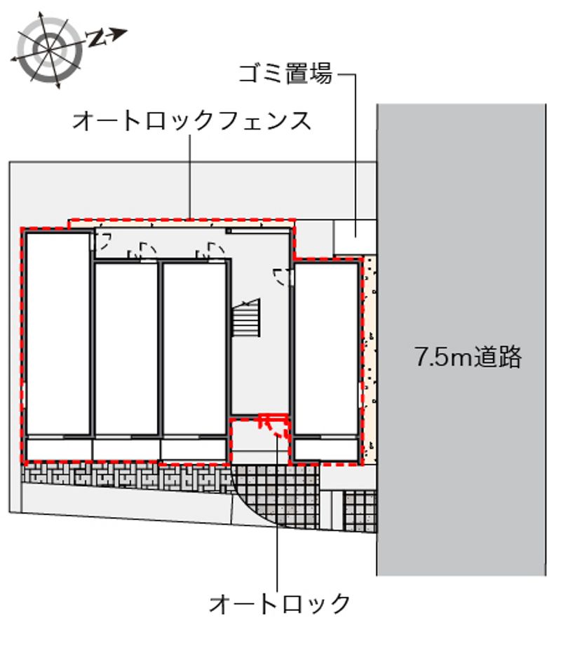ミランダカンパニュラ 配置図