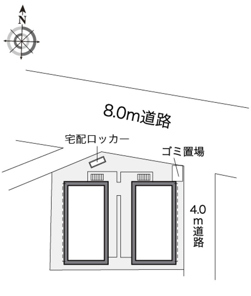 レオパレスルーナ　スペランツァ 配置図