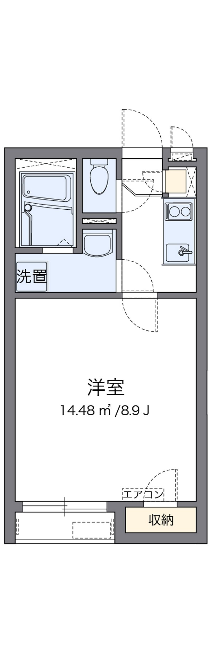 レオネクストクレールウィン 間取図
