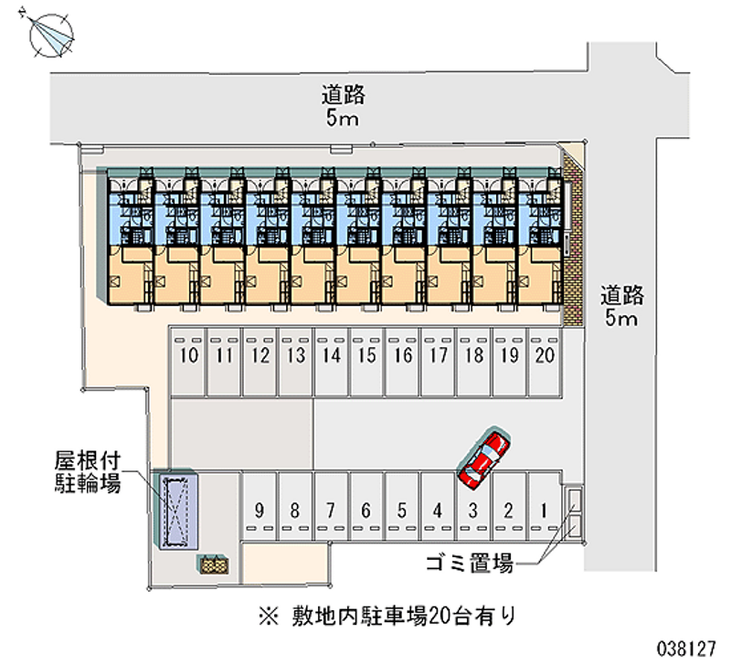 38127月租停車場