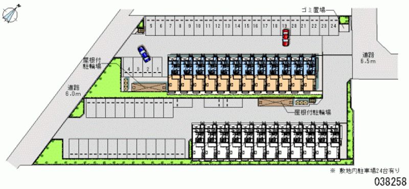 38258 bãi đậu xe hàng tháng