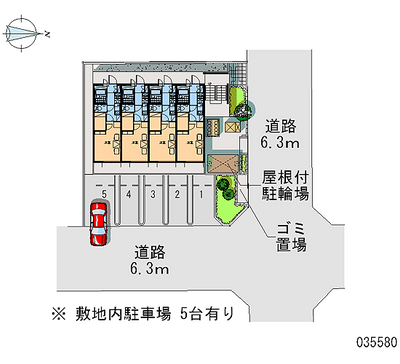 35580 Monthly parking lot