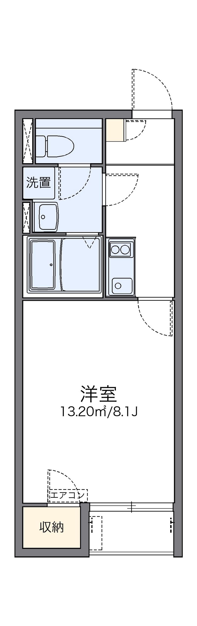 レオネクストセルクル 間取図