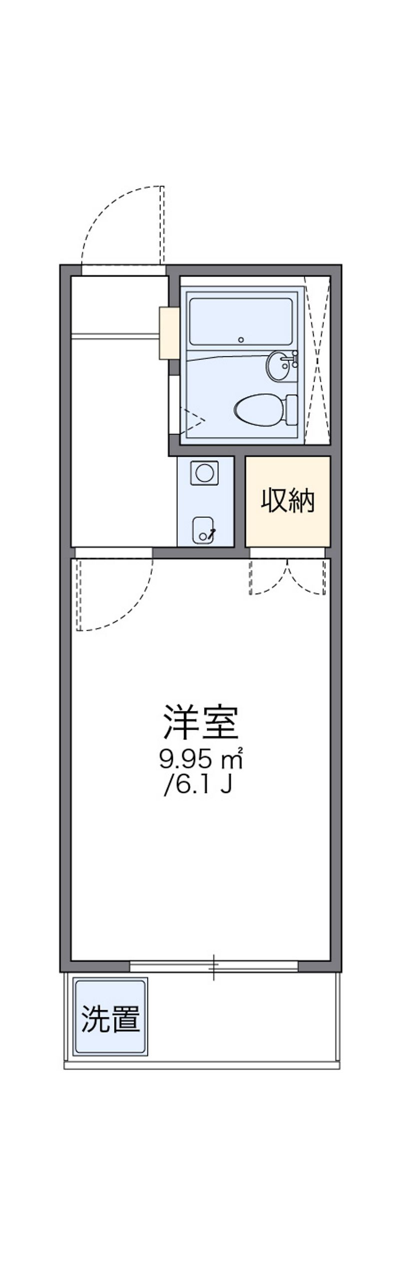 レオパレス日吉第１ 間取り