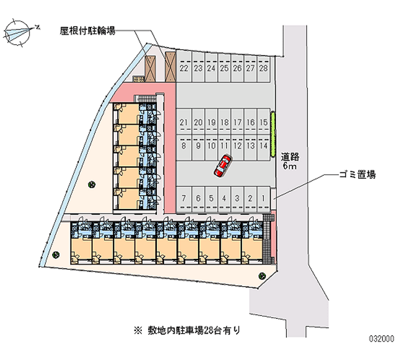 32000月租停车场