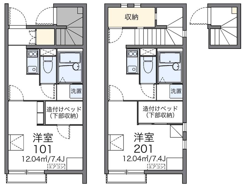レオネクストラバーズ　Ⅲ 間取図